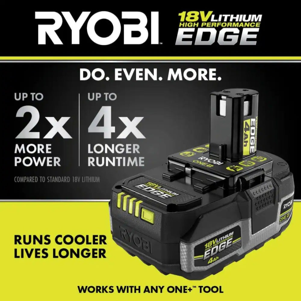 ONE + 18V 4.0 Ah Lithium-ion High Performance Edge ONE + 18V 4.0 Ah Lithium-ion High Performance Edge